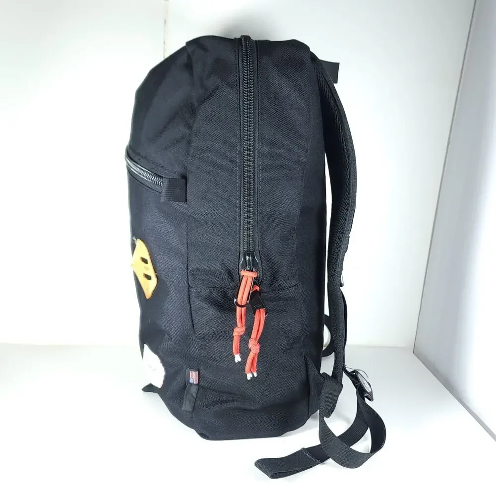 Topo Designs 20L Black Durable Fabric Classic Laptop School Daypack Backpack
